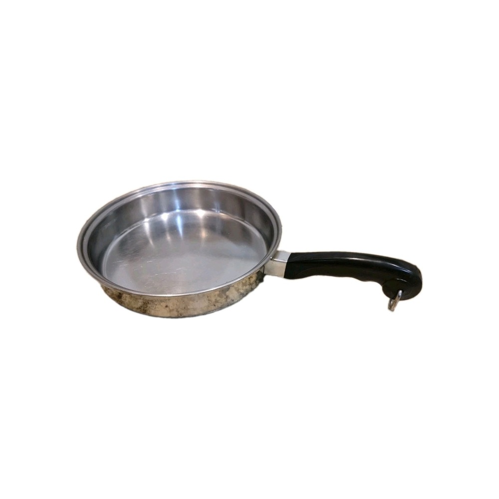 Saladmaster 18-8 Tri-Clad Stainless Steel 10" Skillet Fry Pan Dallas TX. No Lid